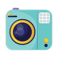 digital camera 90s modern vector