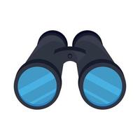 binoculars isolated icon vector