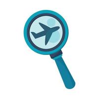 travel plane searching vector