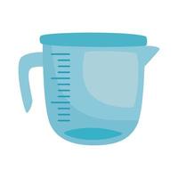 teapot glass kitchen utensil vector