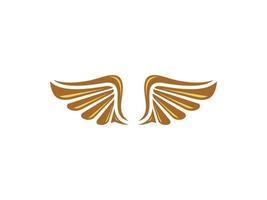 vector de diseño de icono de alas