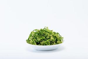 Hydroponic vegetable For health lover on white background. photo