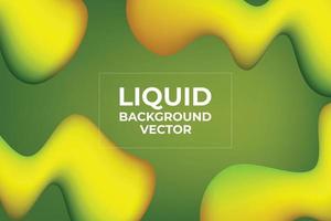 Liquid color background design for Landing page site. Fluid gradient circle shape composition. Futuristic design posters. Eps10 vector. vector