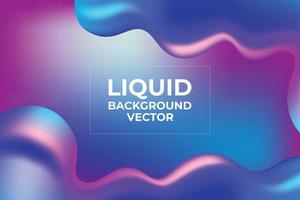 Liquid color background design for Landing page site. Fluid gradient circle shape composition. Futuristic design posters. Eps10 vector. vector