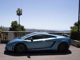 GRASSE, FRANCE - JUNE 25 2022 - The lamborghini bull run photo