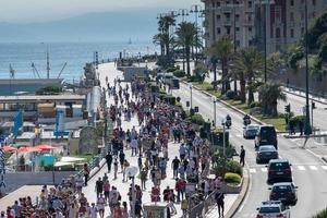 GENOVA, ITALY - MAY 27 2017 - Pope Francis visiting Genoa photo