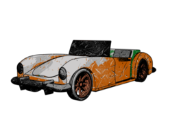 Old style classic car png