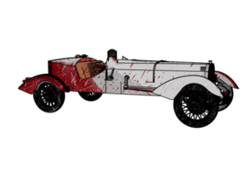 Classic style vintage car png