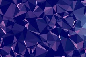 Abstract textured dark Blue polygonal background. low poly geometric consisting of triangles of different sizes and colors. use in design cover, presentation, business card or website. vector