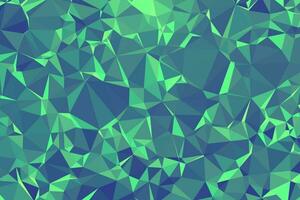 Vector Green Light Polygon Abstract modern Polygonal Geometric Triangle Background.