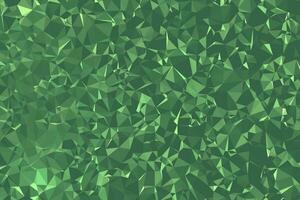 Abstract Green Polygonal Space Background. Geometric Polygonal background molecule and communication. Concept of science, chemistry, biology, medicine, technology. vector