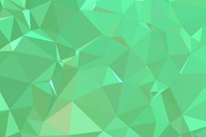 Abstract textured Light Green polygonal background. low poly geometric consisting of triangles of different sizes and colors. use in design cover, presentation, business card or website. vector