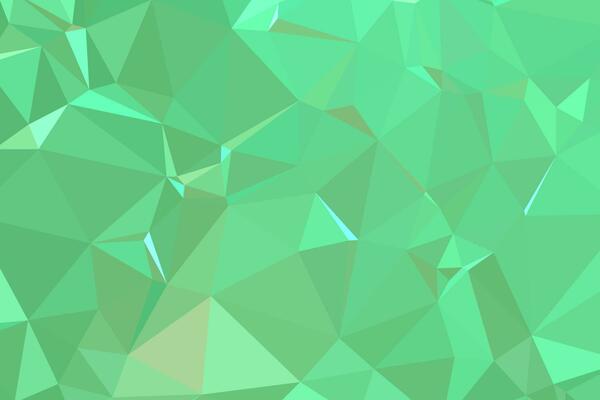 Abstract textured Light Green polygonal background. low poly geometric consisting of triangles of different sizes and colors. use in design cover, presentation, business card or website.