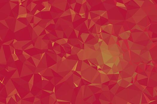 Fondo de triángulo geométrico poligonal moderno abstracto de polígono rojo vectorial. vector