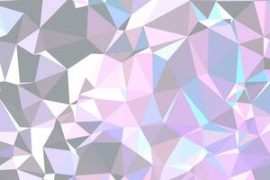 Abstract textured light polygonal background. low poly geometric consisting of triangles of different sizes and colors. use in design cover, presentation, business card or website. vector