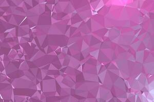 Abstract Pink Geometric Polygonal background molecule and communication. Concept of the science, chemistry, biology, medicine, technology. vector