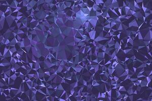 Abstract Purple Polygonal Space Background. Geometric Polygonal background molecule and communication. Concept of science, chemistry, biology, medicine, technology. vector