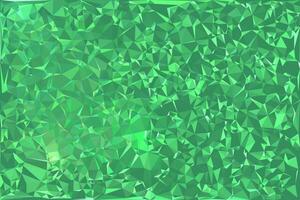 fondo de mosaico poligonal verde, plantillas de diseño creativo vector