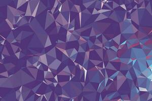 Abstract Purple Geometric Polygonal background molecule and communication. Concept of the science, chemistry, biology, medicine, technology. vector