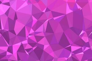 Abstract textured Pink polygonal background. low poly geometric consisting of triangles of different sizes and colors. use in design cover, presentation, business card or website. vector