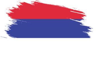 Flagge der Republika Srpska mit Grunge-Textur png