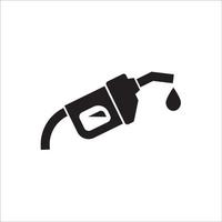 icono de diseño vectorial del logotipo de la gasolinera, este vector se puede utilizar para materiales básicos para hacer logotipos y otros