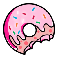 The Pink Donut png