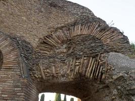 old ancient ostia archeological ruins photo