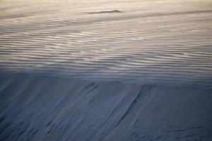 desert sand at sunset with wind photo