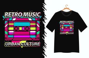 music illustration for t shirt design vector