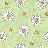 Vector seamless pattern collection.Wild flowers, leaves, branches, candies repeat pattern design set.seamless floral pattern.Handmade. Wallpaper, fabric or design