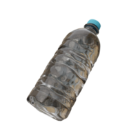 Plastic Bottle 3d png