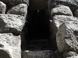 Santu Antine nuragic stone age Sardinia Nuraghe photo