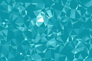 fondo poligonal azul texturizado abstracto. bajo poli geométrico que consta de triángulos de diferentes tamaños y colores. uso en portada de diseño, presentación, tarjeta de visita o sitio web. vector