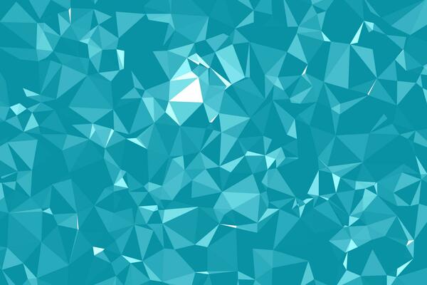 Free Blue Abstract Polygonal Background Design