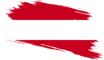 bandeira da áustria com textura grunge png