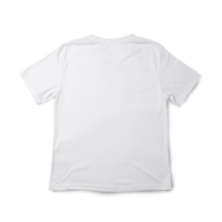 bianca t camicia modello, realistico maglietta png