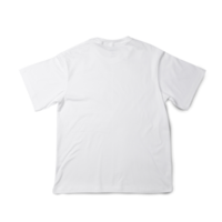 vit oversize t skjorta mockup, realistisk t-shirt png