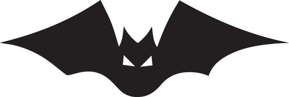 Black bat design that can be used in different projects vector