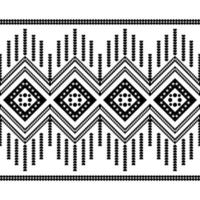 Ethnic geometric pattern design for background or wallpaper, tapestry, scarves, embroidery. vector