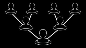 People network icon vector