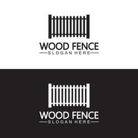 Fence icon vector logo template