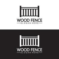 Fence icon vector logo template