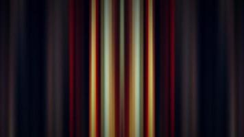 Multicolored vertical gradient lines wave animation  black background. video