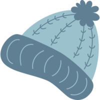 sombrero de invierno de punto. ropa png