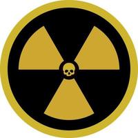 radioactivity symbol vector illustration