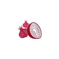 Onion logo icon design illustration vector