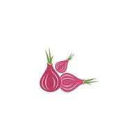 Onion logo icon design illustration vector