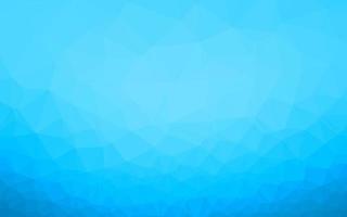 Light BLUE vector shining triangular background.