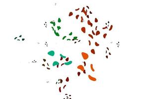 Light Black vector backdrop with abstract shapes.